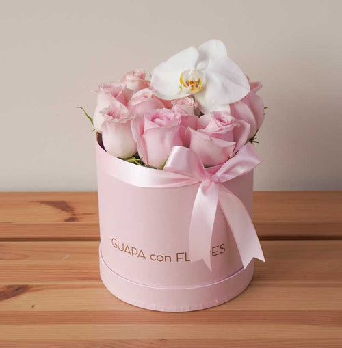 envia rosas con orquideas